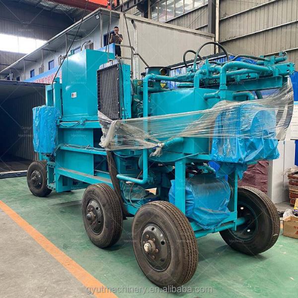 25 KG por saco Baler de feno Máquina de prensagem automática quadrada para embalagem de embalagem incluída