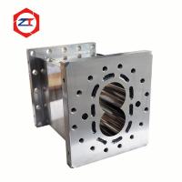 L'extrudeuse à double vis de 140mm partie les éléments de vis de vis d'acier inoxydable de 116mm d'entraxe de baril de vis de granulateur