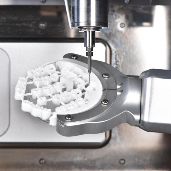 CAD CAM Dry Cut Zirconia Milling Machine 5 Axis Dry Milling Machine