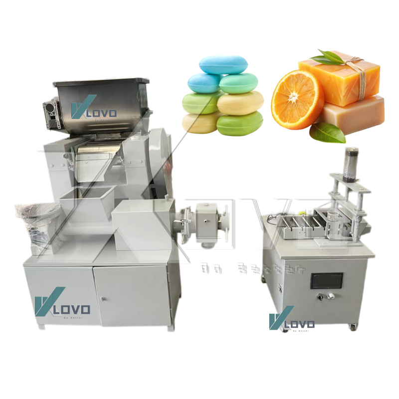 Fully Automatic Soap Making Machine with PLC Control System, 50-300 Kg/H Capacity Customized Soap Mixing Machine