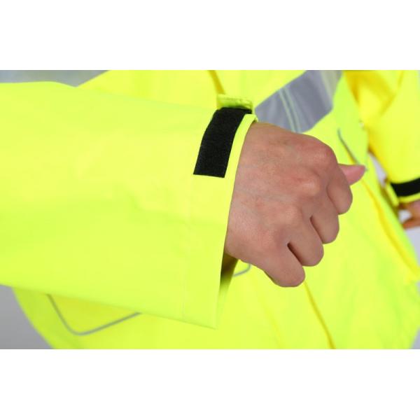 OEM 100% Polyester 300D*300D Oxford Lightweight Hi Vis Jacket For Cold