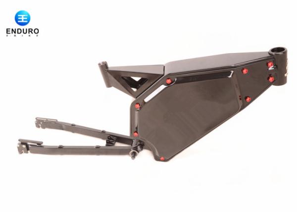 Full Suspension Electric Custom Bike Frames Stealth Bomber E Bike Frame 10kw