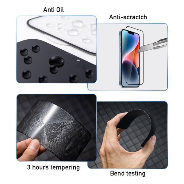 Custom OEM ODM 9H 3D Screen Protector For IPhone 14 13 12 12pro Max