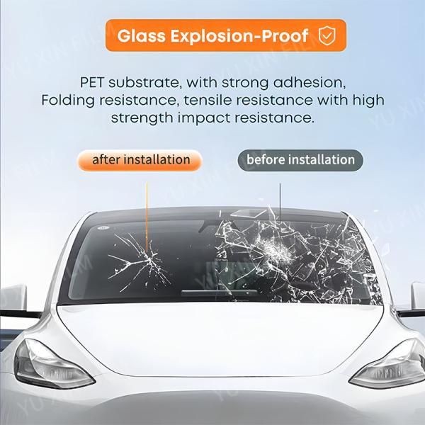 2mil-4mil Nano Ceramic Sun Block Window Film Different Transmittance For Car Use