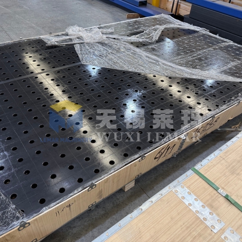 3D D28 Metal Fabrication Welding Table Heavy Duty  Wear Resistant Surface