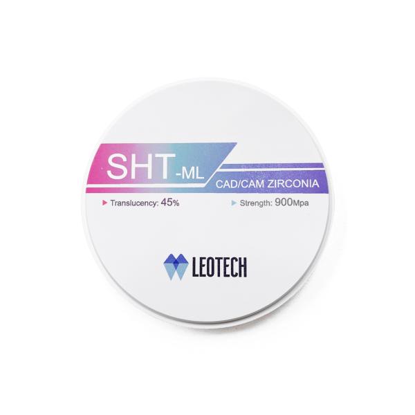 SHT-ML 45% Translucency Zirconia Disc, 98/95/92x75mm for Full-Contour Crowns 9 Vita Shades