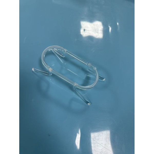 Fluid Control Custom Quartz Holder Multi Channel Quartz Tube Assembly Custom