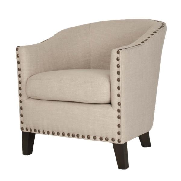 2018 Fashion French armchairs Chair Living Room Tufted Fabric Accent Chair