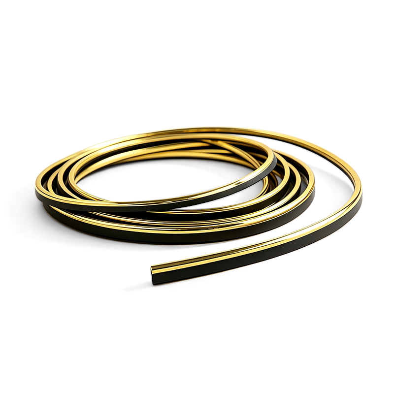 Embedded P-type Bone Strip Inlaid Wire Fabric & Leather Furniture PVC Decorative Chair and Sofa Edge Wrapping Bone Strip