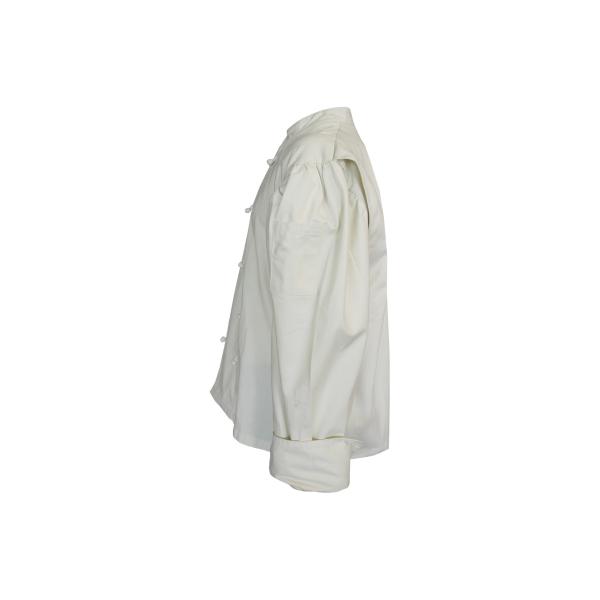240GSM Chef Uniform Work Wear Polyester 65% Cotton 35% White Coat