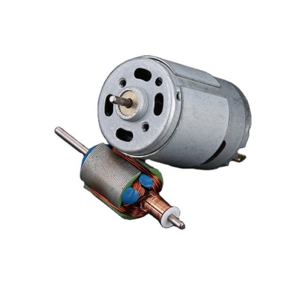Faradyi High Quality Used for Electric Forklift Spare Part Steering Motor Micro Motor Dia 5mm Carbon Steel Shaft IE 1 Brush