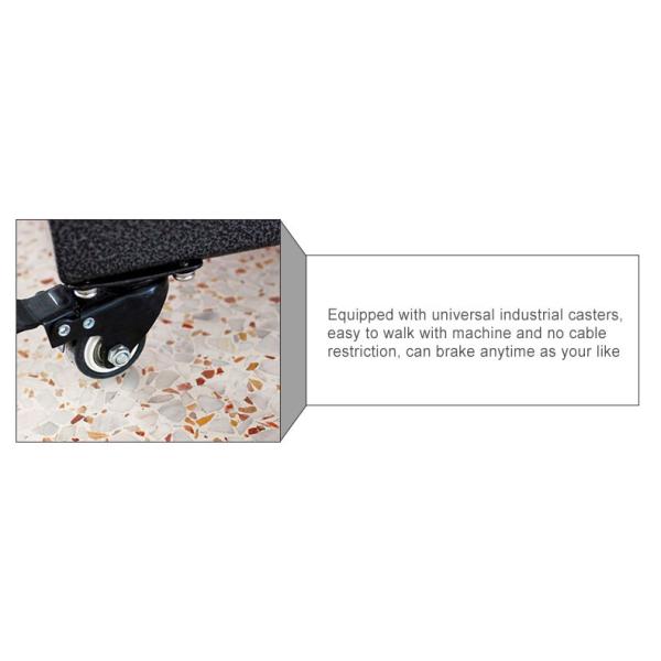 Industrial Blow Concrete Grinding Vacuum Cleaners 2.2kw 360m³ / Hour Air Flow