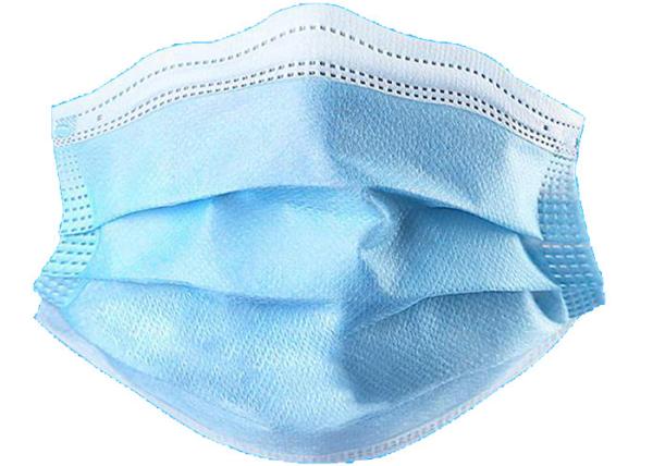 Outdoor Anti Pollution Dust Disposable Earloop Surgical Mask 3 Ply