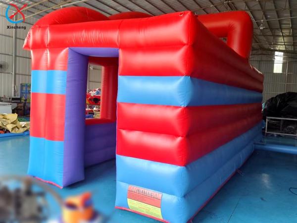 Factory Commercial Inflatable Sport Game Basketball Toss Sport Game Ball Shot Game