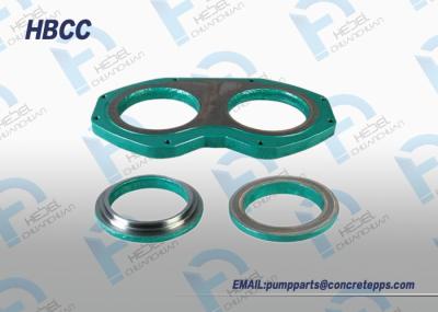 Sany Zoomlion Schwing PM concrete pump spare parts/ spectacle wear plate and wear ring