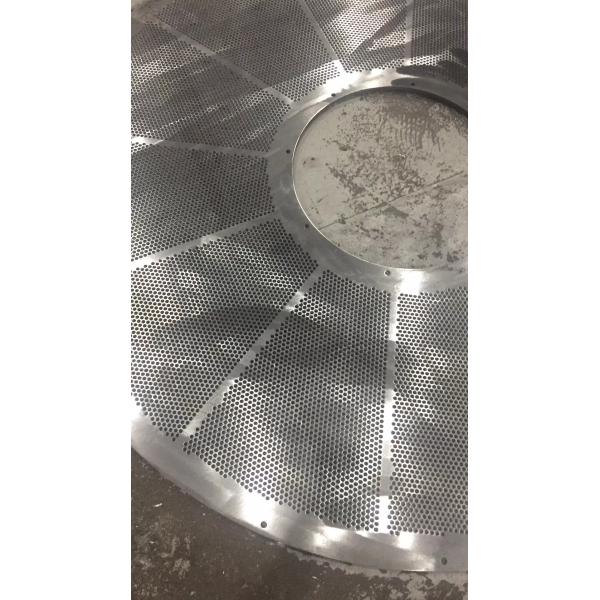 Long Service Life Fiber Separator Machine Stainless Steel Screen Plate For Pulp Making
