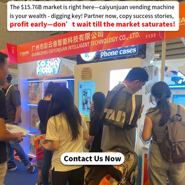 27-inch LCD Touch Screen Display Personalized Phone Case Vending Machine For Samsung Phone Models