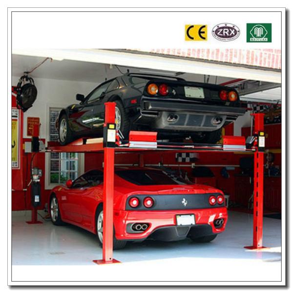On Sale! 3600kg Four Post Parking System for SUVS Storage 4 Posts Parking Lift
