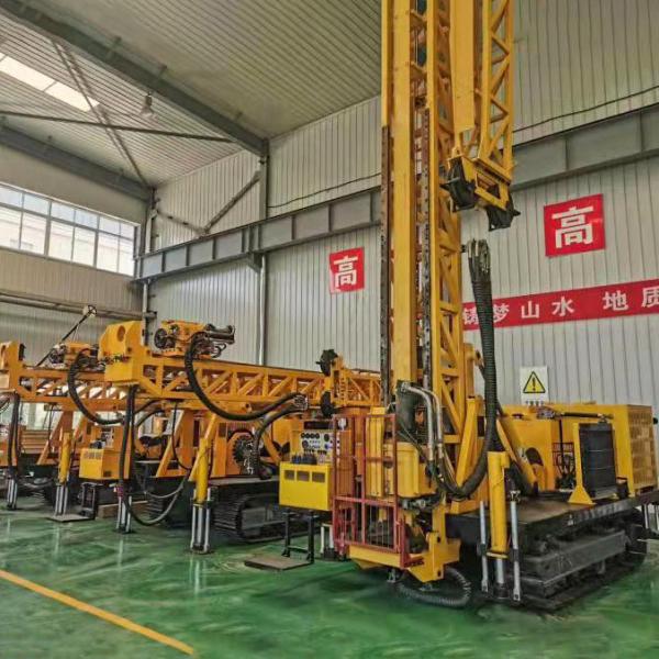 SHY-5ACrawler Type Core Drilling Rig 145kw BQ1500m