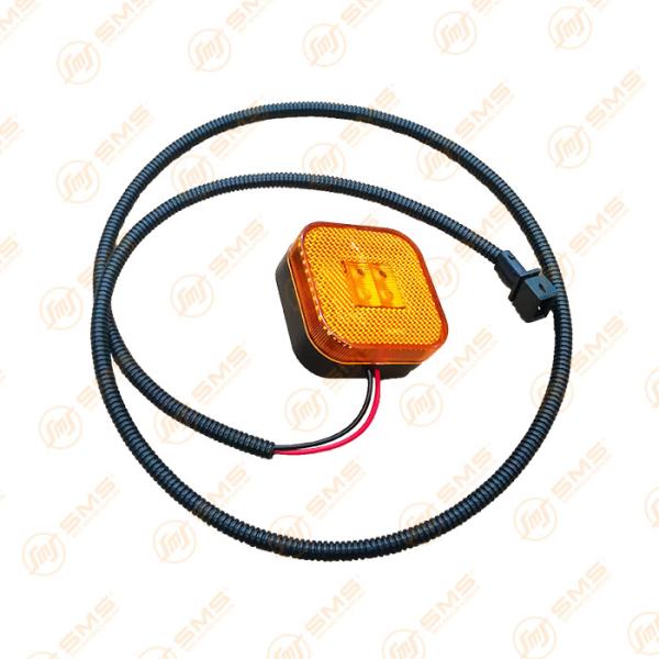 Partes 81.25260.6101 do caminhão da lâmpada SHACMAN da placa da folha