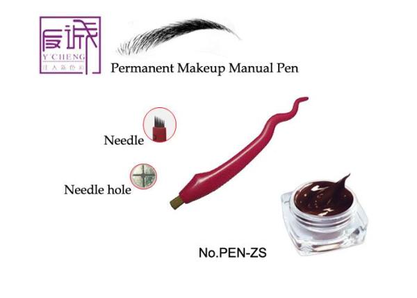 Mini Manual Tattoo Pen for Eyebrow Permanent Makeup Lock-pin Device