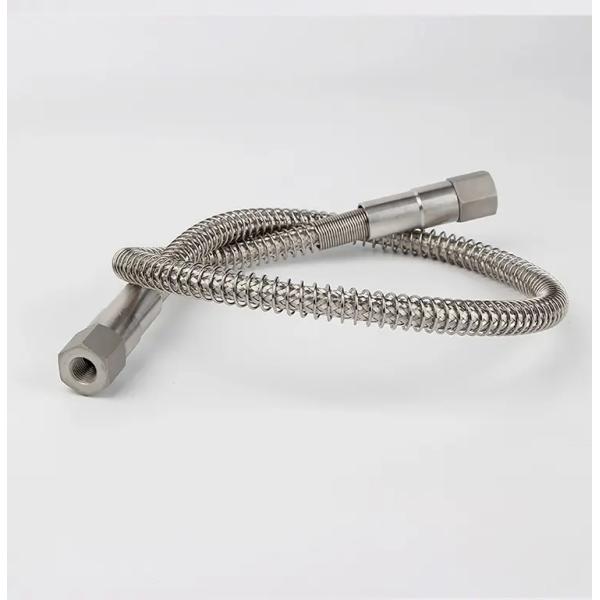 Округленный промышленный гибкий металлический рукав давления шарнирного соединения 3000psi шланга нержавеющей стали высокий