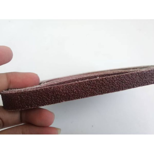Drum Sander Red Ceramic Sanding Belts For Metal 533 X 76mm OEM