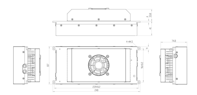 Onboard Power Supply For Drone WF-750S50-6K Kitefly