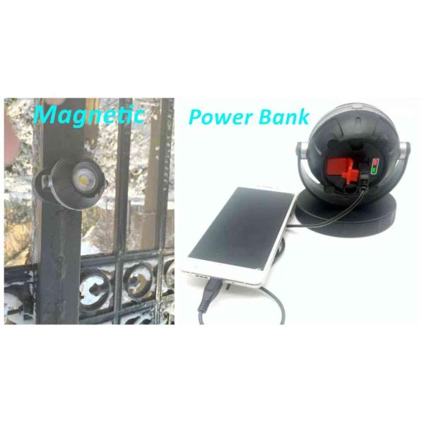 Гибкий ротатабельный магнитный Handheld свет приведенный работы 10W