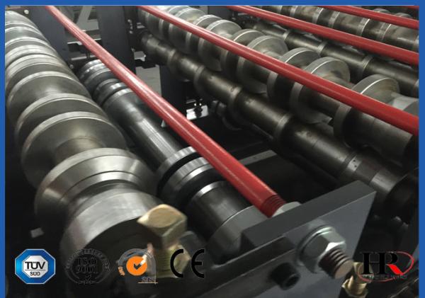 Double Layer Corrugated Sheet Roll Forming Machine With Hydraulic Station