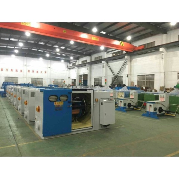 Active Pay Off Machine Multiple Drawing Bobbins Copper Wire Bunching Machine