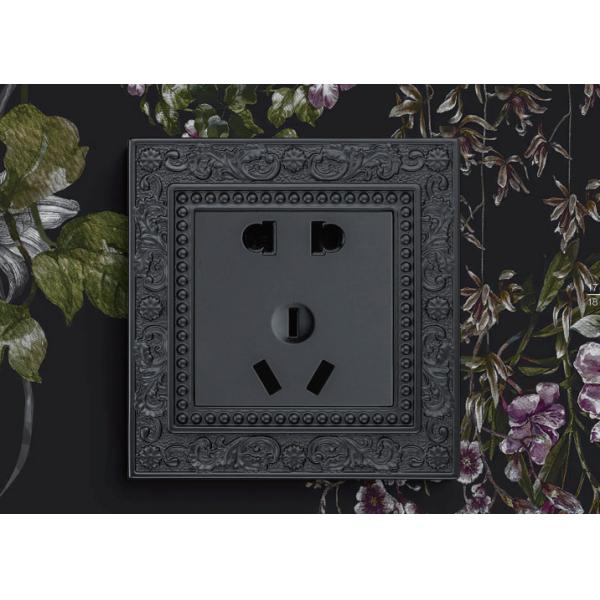 Vintage Brass Switches And Sockets 220V 1 2 3 4 gang 2 Way 10A For Living Room