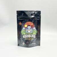 CBD de impresión de encargo florece la bolsa 160mic 320mic del soporte del papel de aluminio para arriba
