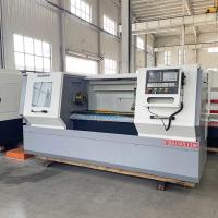 2 eixo máquina de torno CNC precisão 750mm distância entre o centro