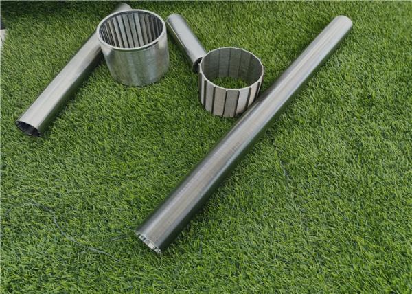 0.3mm Slot Filter Odm Johnson Wire Screen 316 Stainless Steel