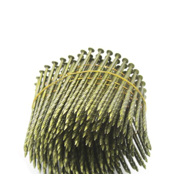 Стальные воздушные катушки гвоздь 2.5 * 75 мм 16 градусов оцинкованной проволоки сварные гвоздь для строительства