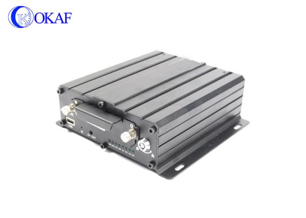 1080P Car DVR Kit , 4 Channel Vehicle DVR IP Hard Drive Mobile Recorder For Truck