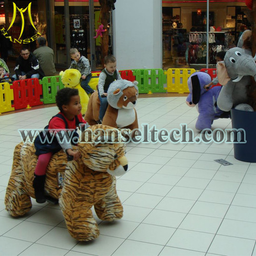 Hansel stuffed animal ride electronic toys ride with coin