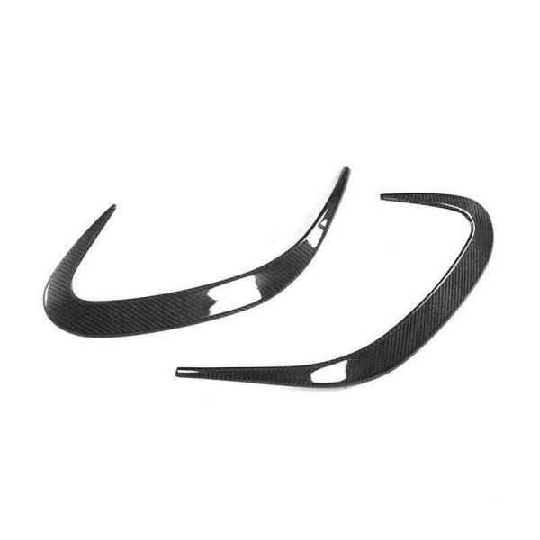 Upgrade Your Rear Bumper Direct Carbon Fiber Vents Canards Body Kit for Mercedes Benz