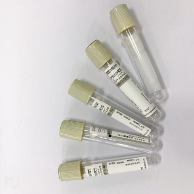 Medical 13*100 Glucose Blood Tube Vacuum Blood Collection Tube  Single Use