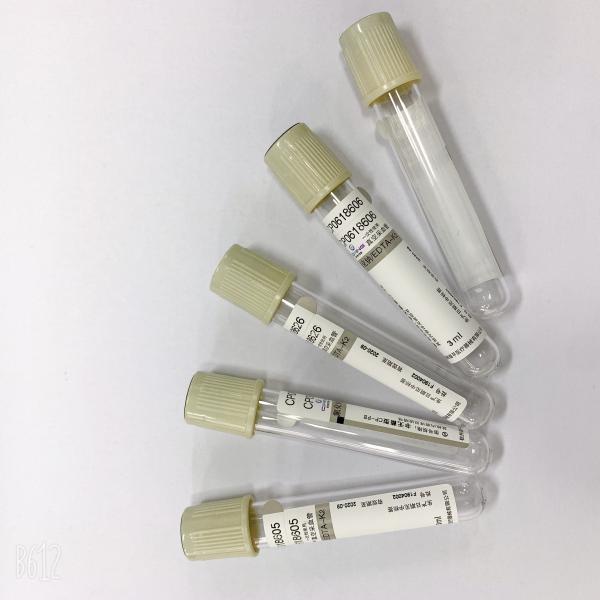 Único uso do tubo médico da coleção do sangue do vácuo do tubo do sangue da glicose 13*100