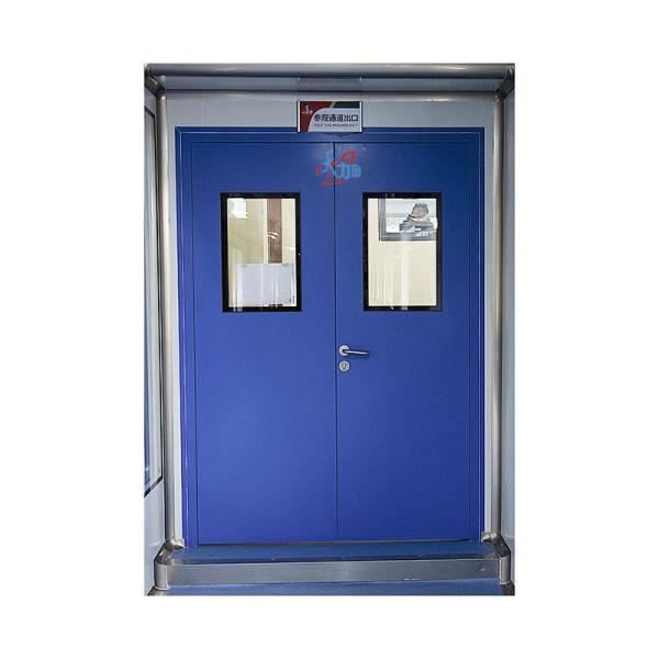 Wholesale Manufacture Clean Room Door Hospital Galvanized Door Modern Designs GMP Standard Hospital Door