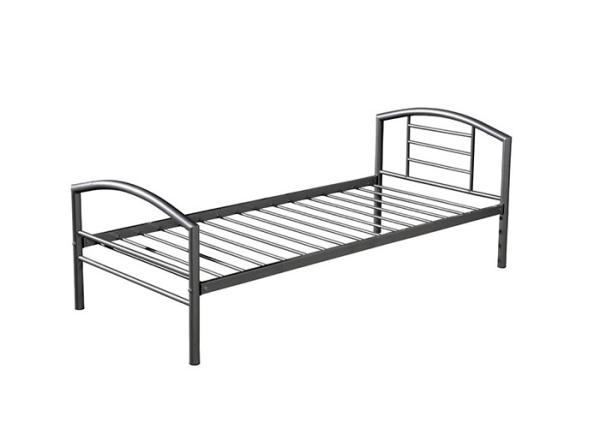 Electrostatic Powder Coating 0.6mm Stainless Steel Single Bed