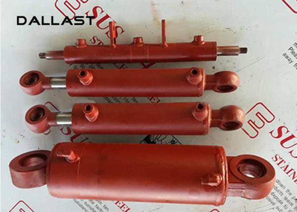 Double Acting Chromed Hydraulic Cylinder for Agricultural Truck / Dump Trailer