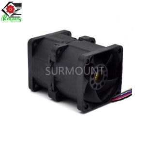 Industrial 80mm DC Axial Cooling Fan Black 12V For Ventilation
