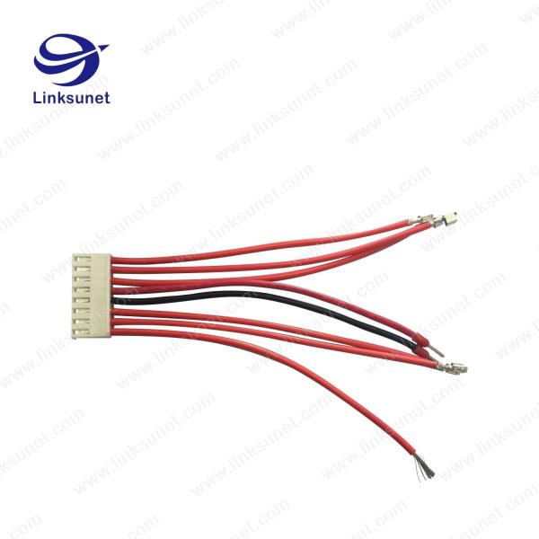 JST VHR - 8N Automotive Wiring Harness RD / BK 1015 18AWG Vehicle Wiring Harness