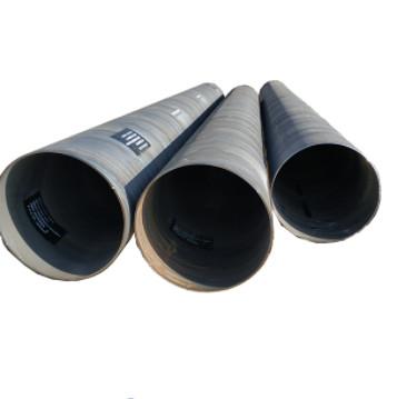 Ssaw Steel Pipe Ss Welded Pipe ASTM A252 Carbon Steel Welded Tube Spiral