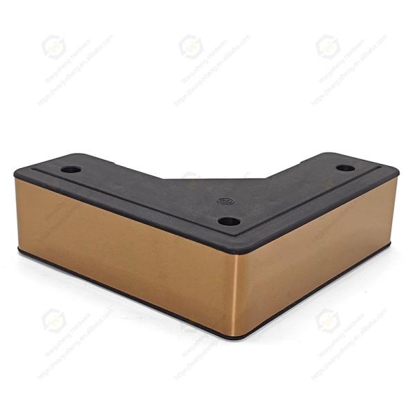High-end Furniture Sofa Plastic Legs for Cabinets Tables Chairs Sofa Beds Surface L-shaped Plastic