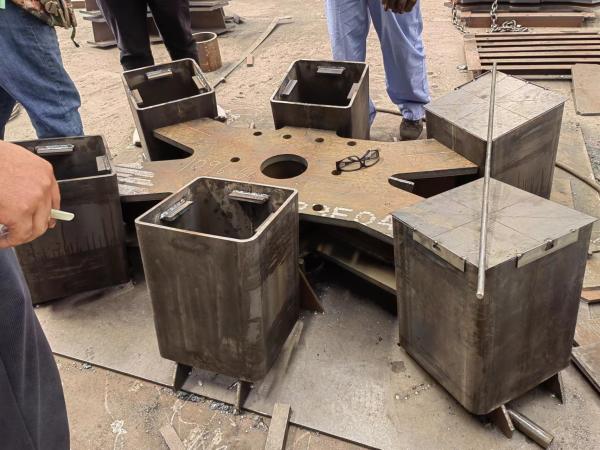 Steel Grillages For Foundation Support And Utility Construction Projects