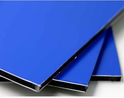 Antibacteriano 5mm PVDF do ISO do revestimento da parede que revestem o ACP